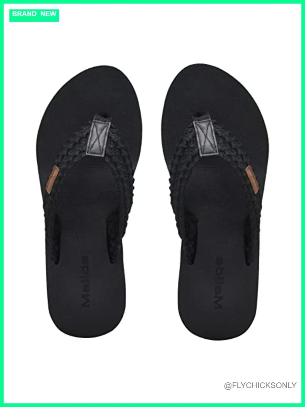 Women's Wedge Arch Support Flip Flops with Memory Foam Insole Platform Sandals